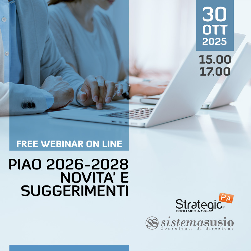 PIAO 2026-2028 NOVITA' E SUGGERIMENTI